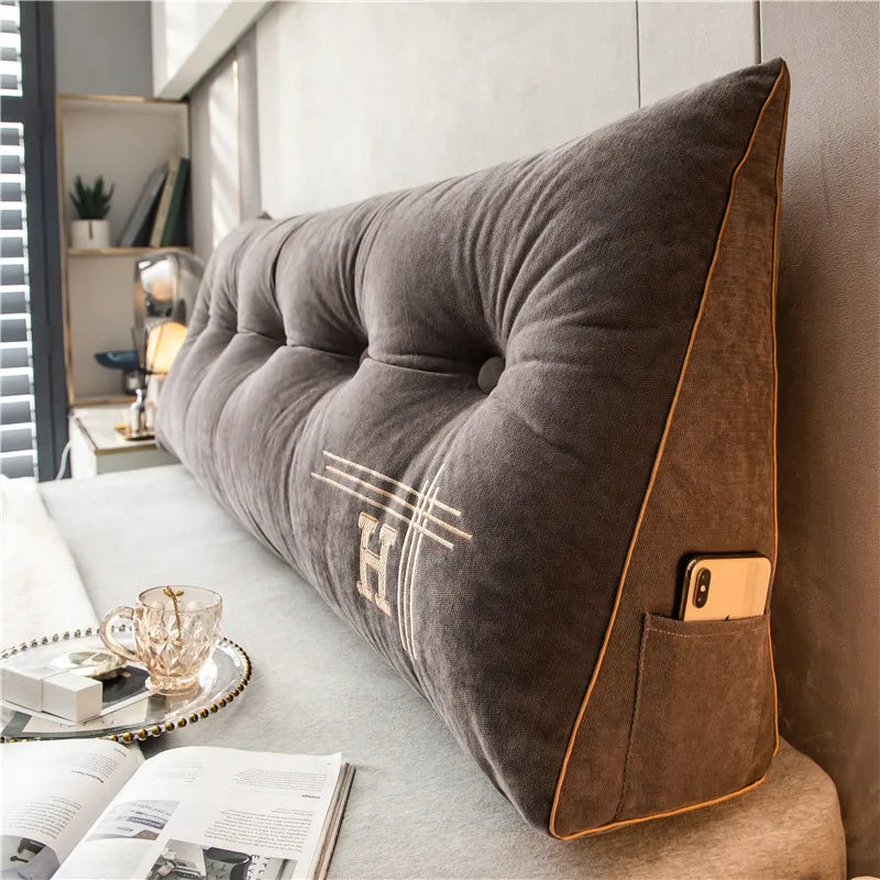 Large Rectangular Comfort Pillow in Eco-Friendly Cotton