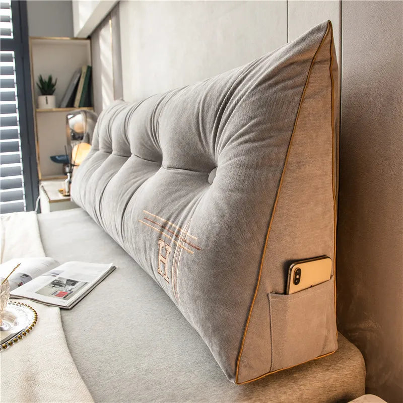 Large Rectangular Comfort Pillow in Eco-Friendly Cotton