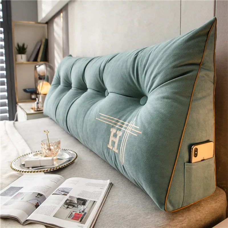 Large Rectangular Comfort Pillow in Eco-Friendly Cotton