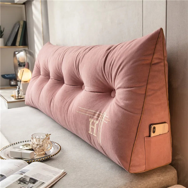 Large Rectangular Comfort Pillow in Eco-Friendly Cotton