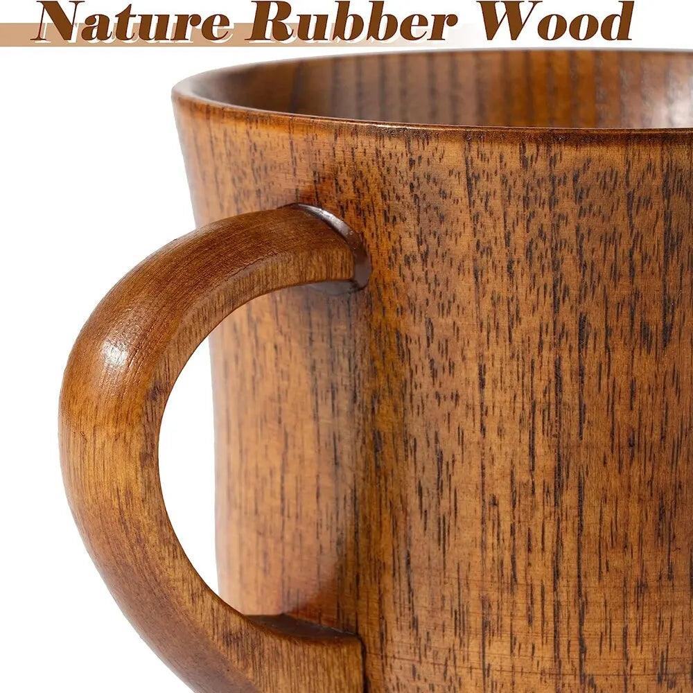 Large Solid Jujube Wood Cup