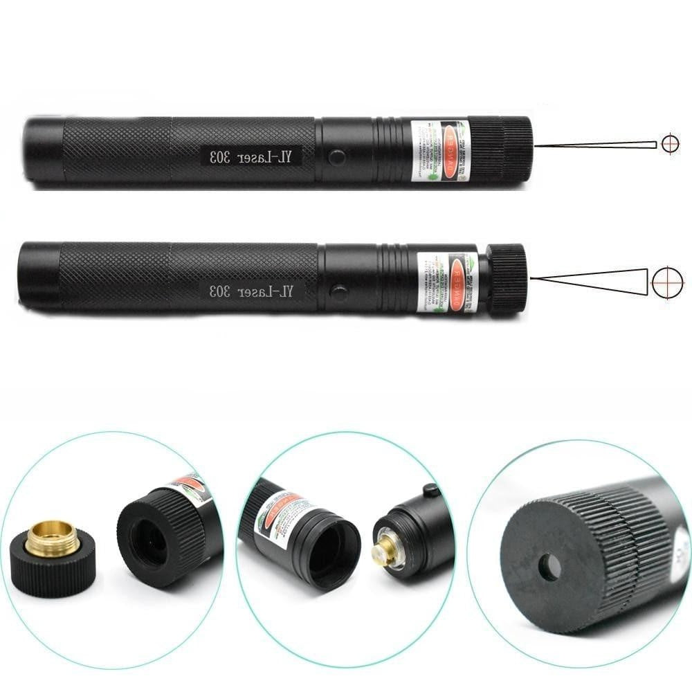 High-Power Laser Pointer 303 for Presentations and Outdoor Use