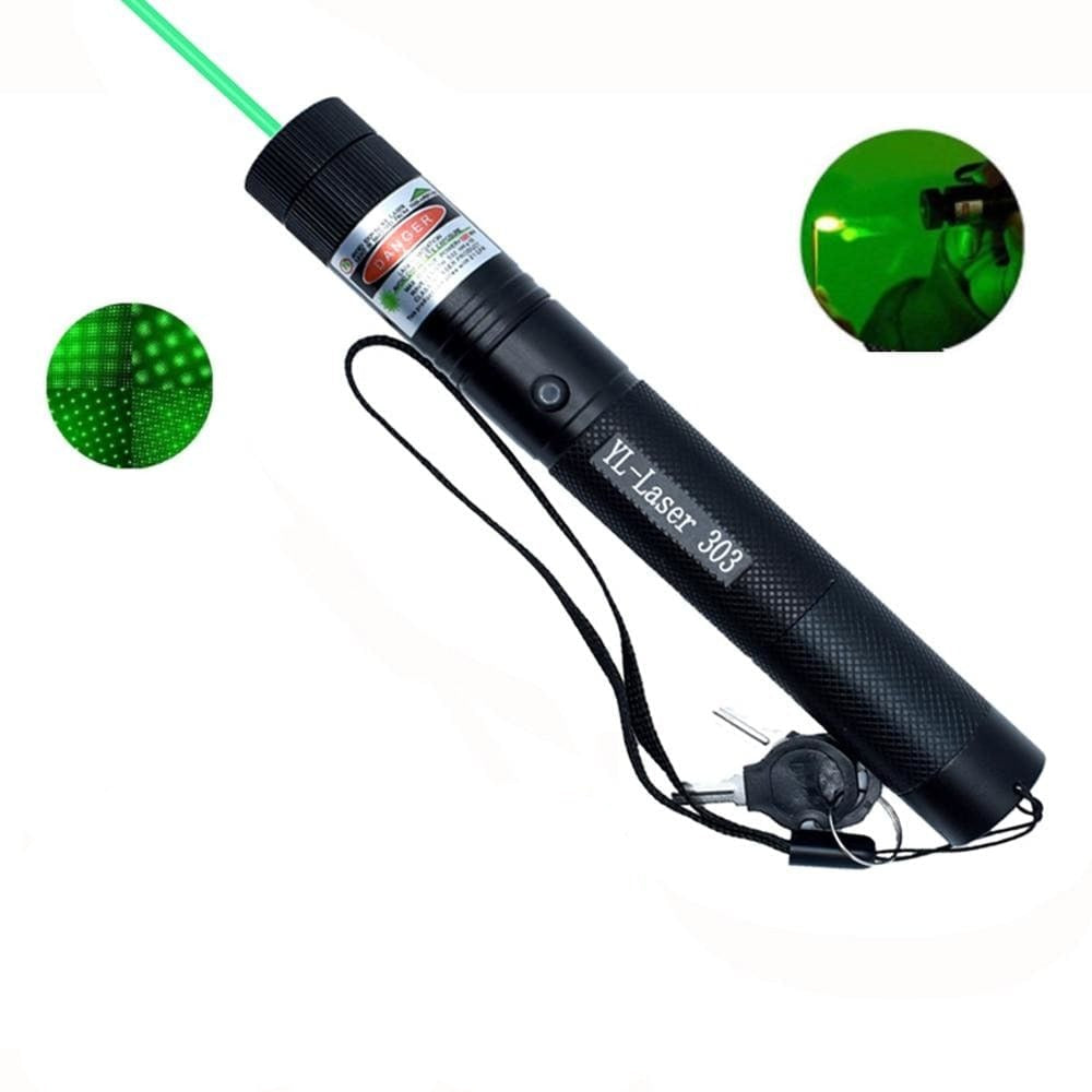 High-Power Laser Pointer 303 for Presentations and Outdoor Use