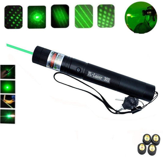 High-Power Laser Pointer 303 for Presentations and Outdoor Use