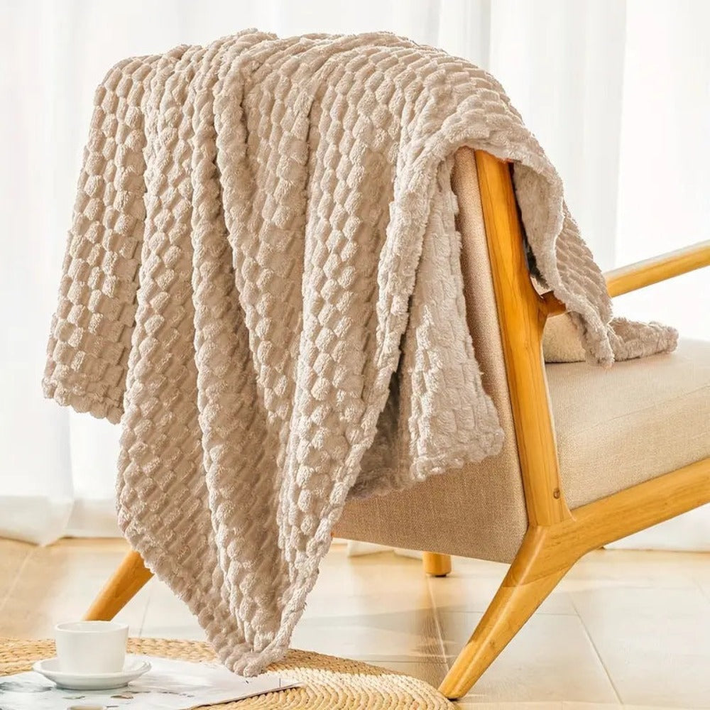 Ultra-Plush Marshmallow Comfort Throw Blanket
