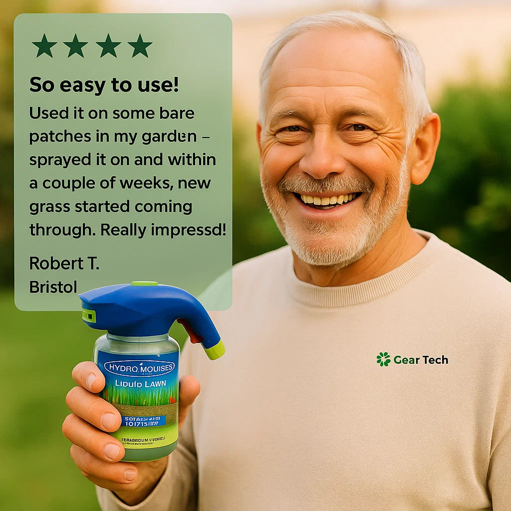 Lawn Repair Spray for Quick Bald Spot Fix