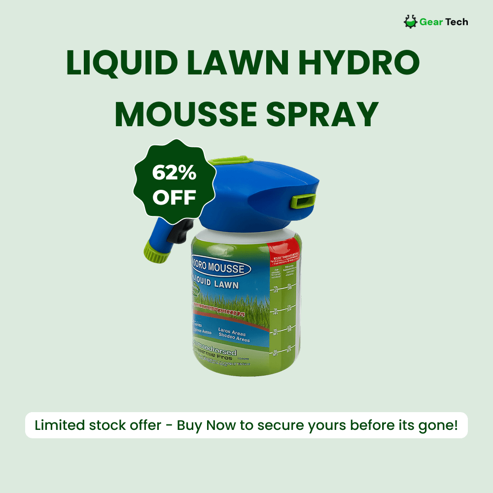 Lawn Repair Spray for Quick Bald Spot Fix