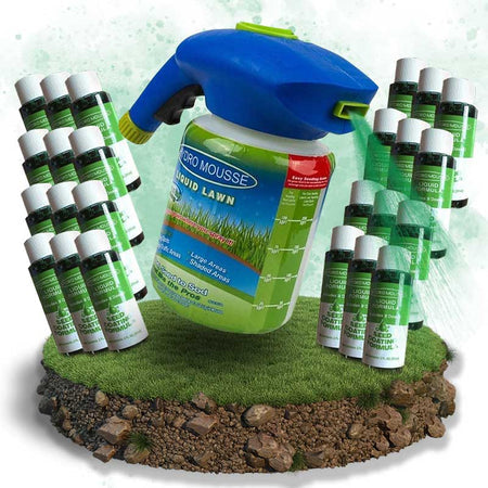 Lawn Repair Spray for Quick Bald Spot Fix