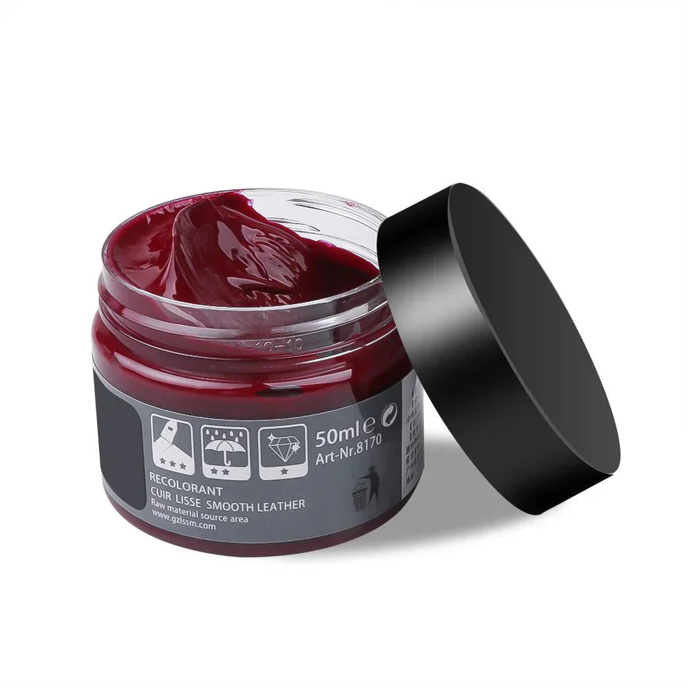 Leather Restoration Cream for Worn and Faded Leather