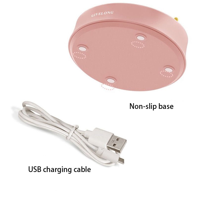 Flower-Shaped LED Desk Lamp with Touch Controls