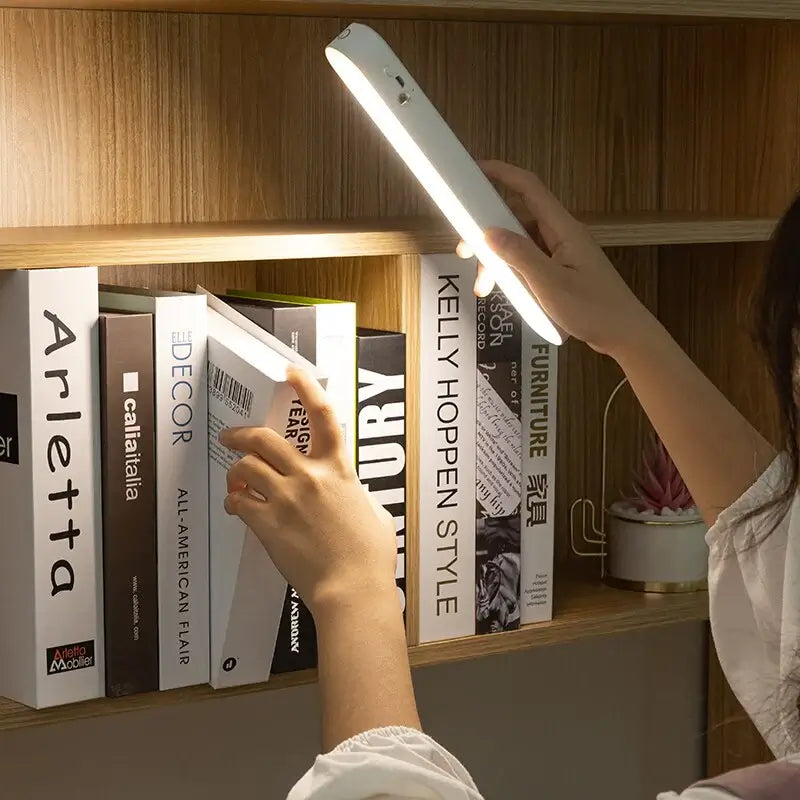 Magnetic Dimmable Desk Lamp with Adjustable Brightness and Portable Design