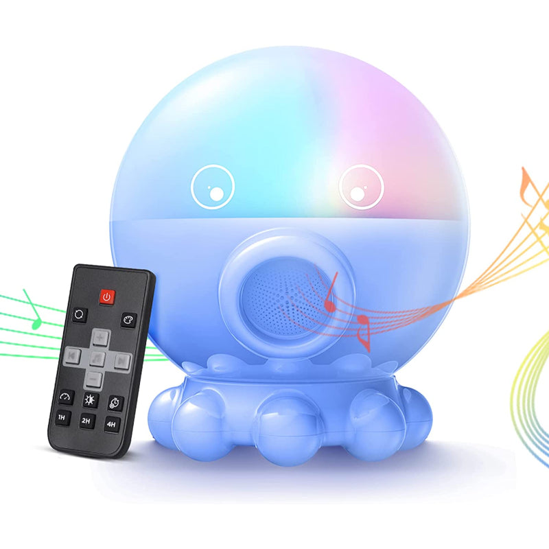 LED Night Light Projector with Ocean and Starry Sky + Music Function