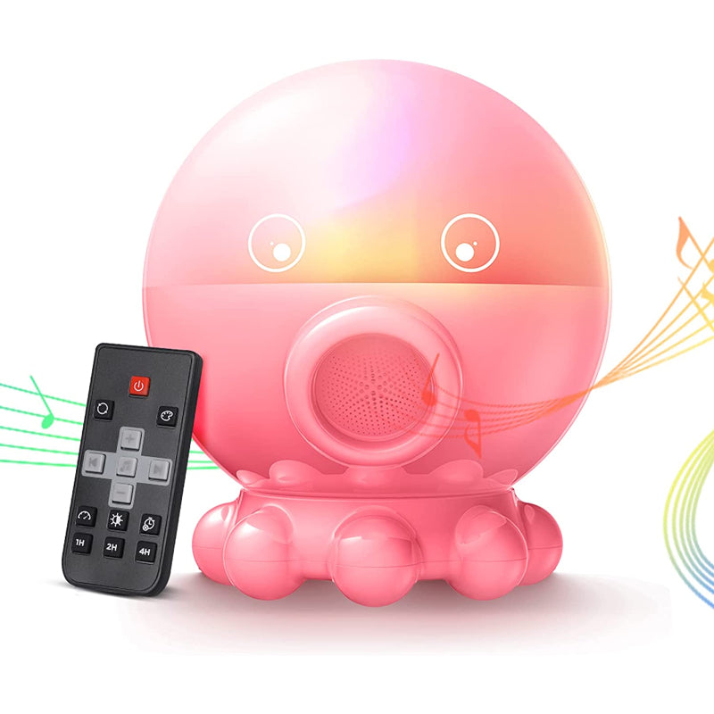 LED Night Light Projector with Ocean and Starry Sky + Music Function
