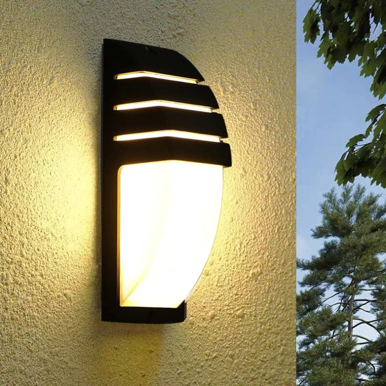 Waterproof LED Outdoor Wall Light with Radar Motion Sensor