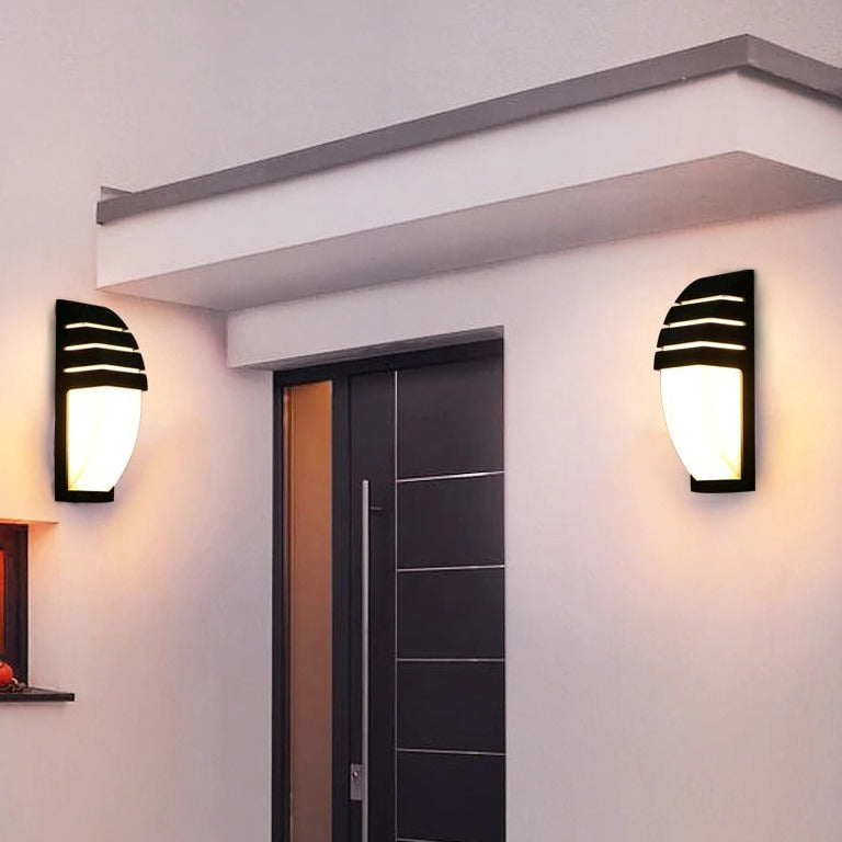 Waterproof LED Outdoor Wall Light with Radar Motion Sensor