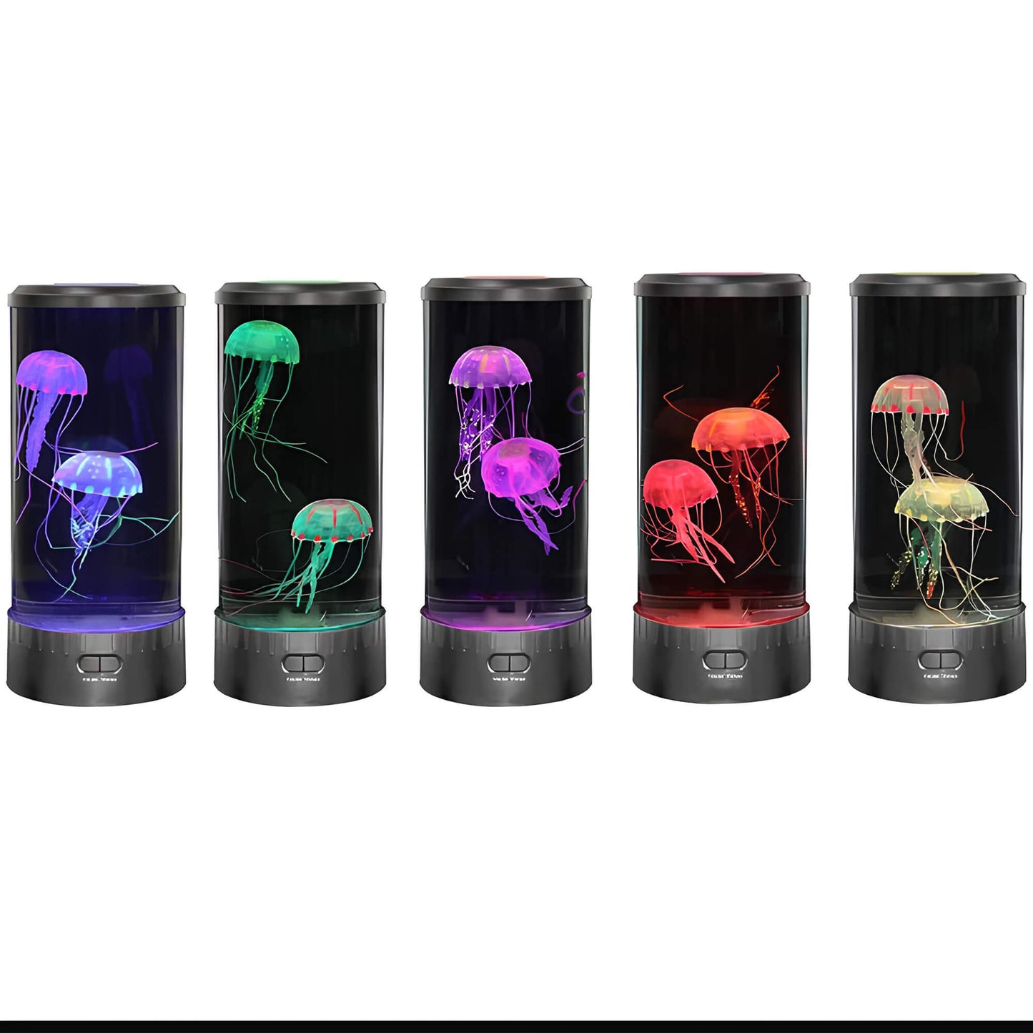 LED Jellyfish Lava Lamp with Color-Changing Lights