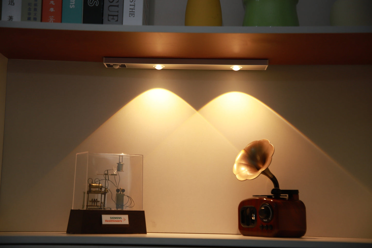 Rechargeable Motion Sensor Night Lights with Dimming and Magnetic Mount