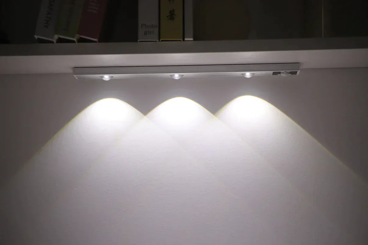 Rechargeable Motion Sensor LED Lights with Dimming and Color Options