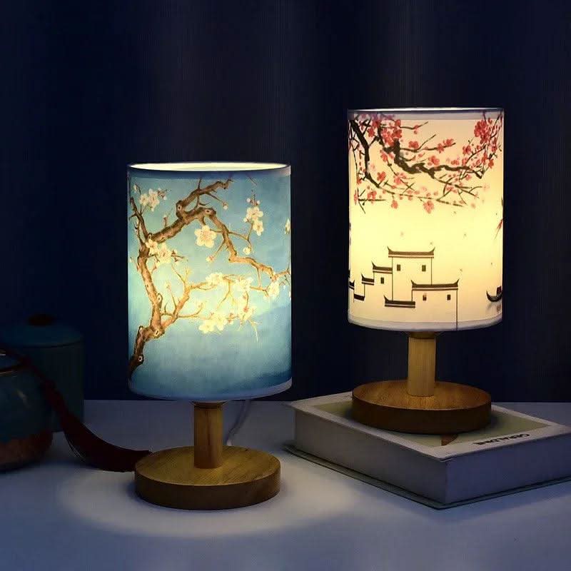 Japandi Style Touch Control LED Table Lamp