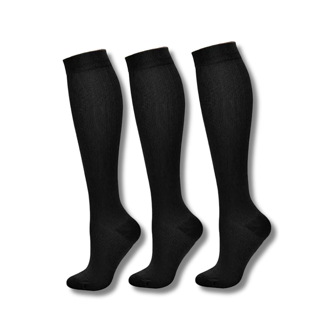 Graduated Compression Knee Socks for Swelling and Fatigue Relief