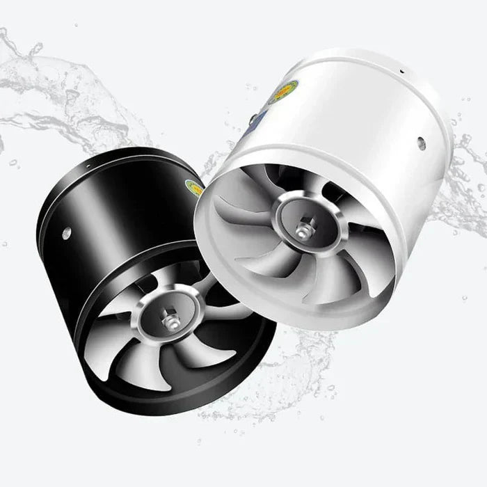 Quiet Metal Exhaust Fan for Kitchen, Bathroom, and Office