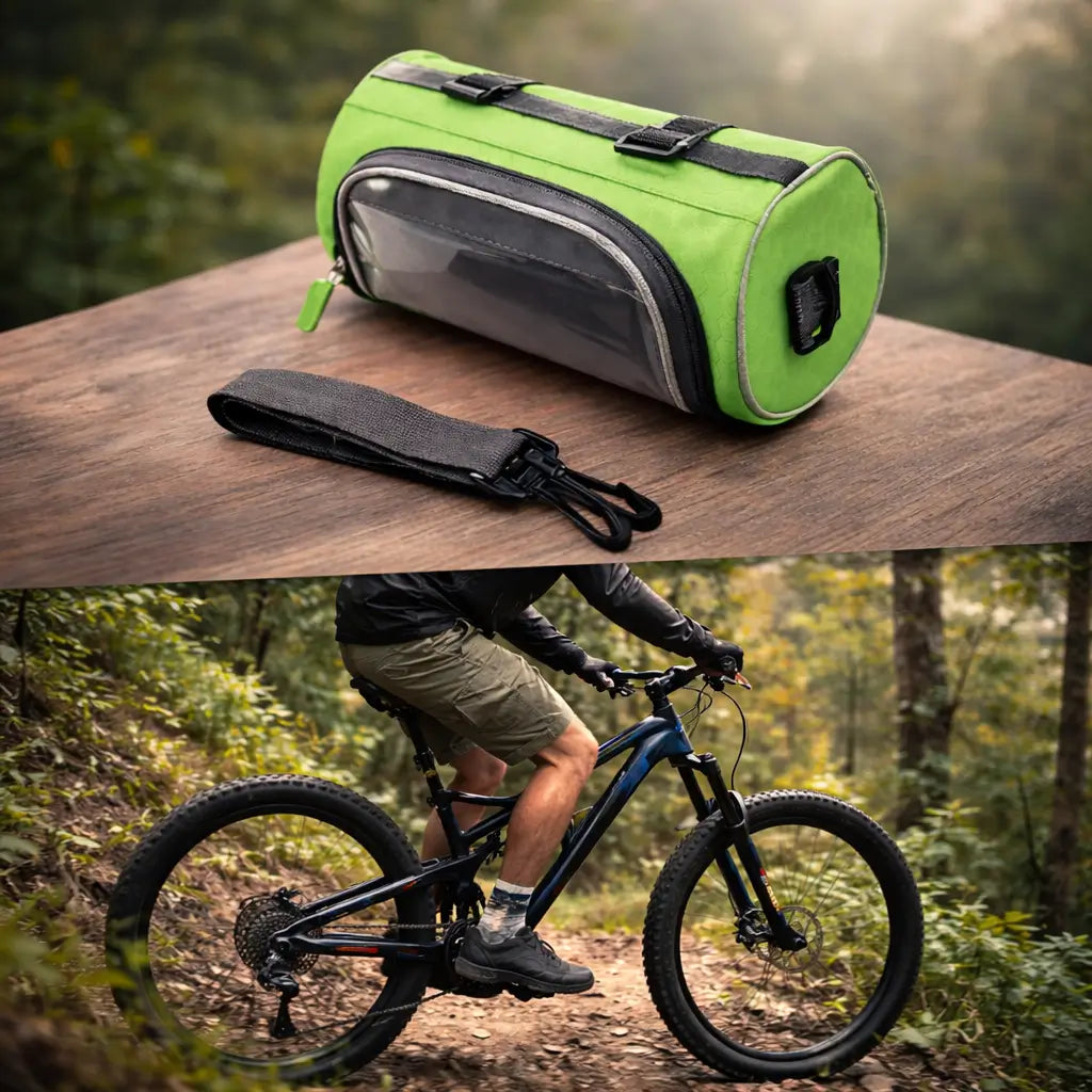 Waterproof Touchscreen Bicycle Handlebar Bag