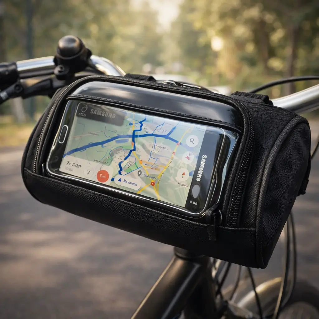 Waterproof Touchscreen Bicycle Handlebar Bag