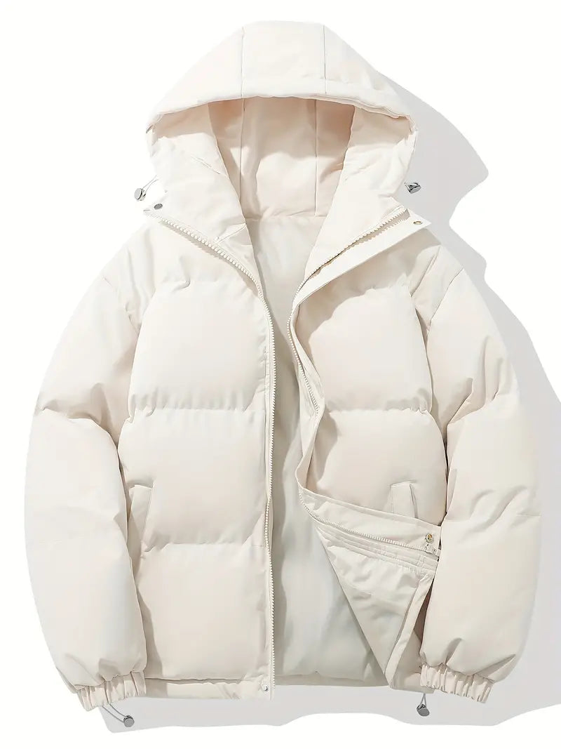 Zippered Hoodie with Versatile Hood for Comfort and Style