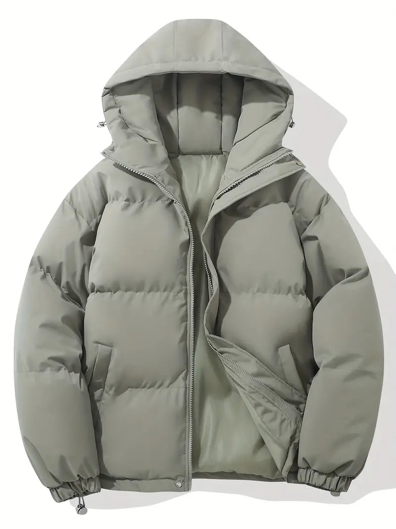 Zippered Hoodie with Versatile Hood for Comfort and Style