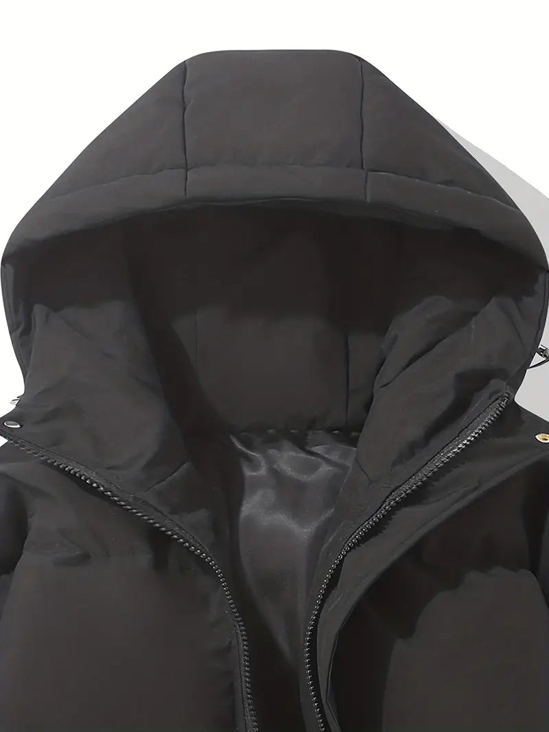 Zippered Hoodie with Versatile Hood for Comfort and Style