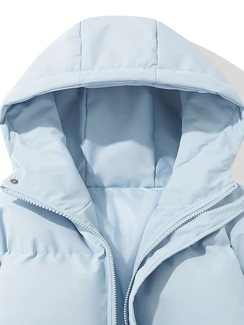 Zippered Hoodie with Versatile Hood for Comfort and Style