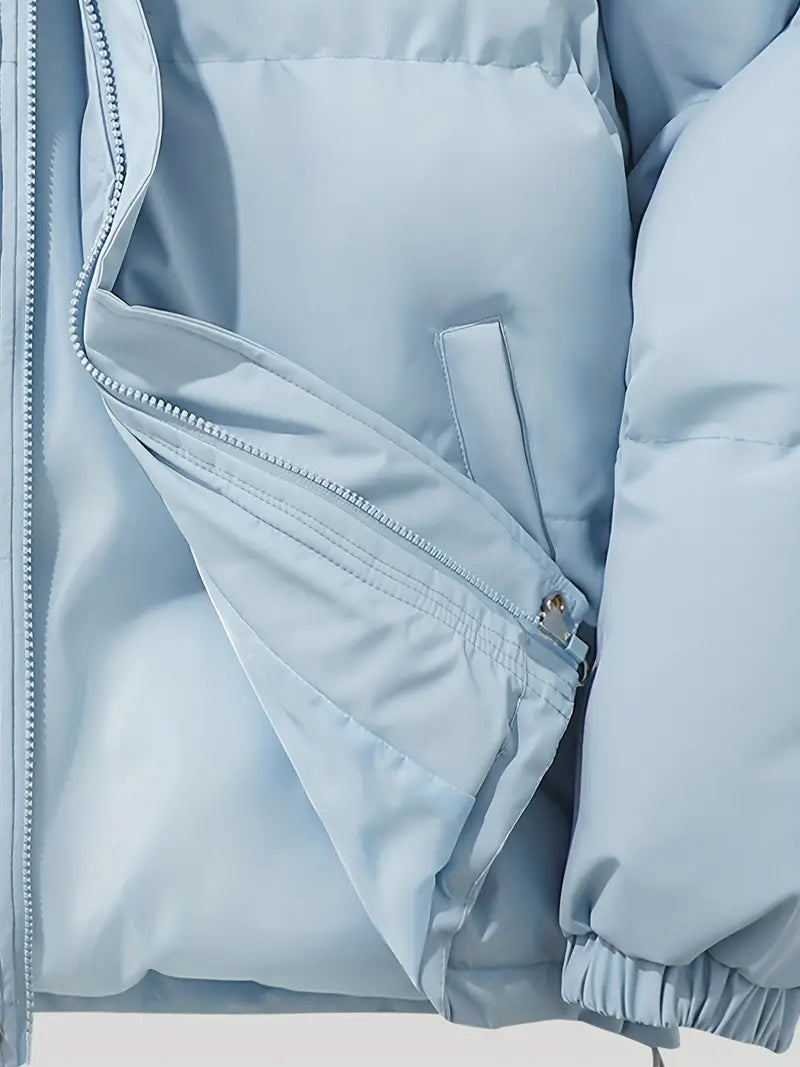 Zippered Hoodie with Versatile Hood for Comfort and Style