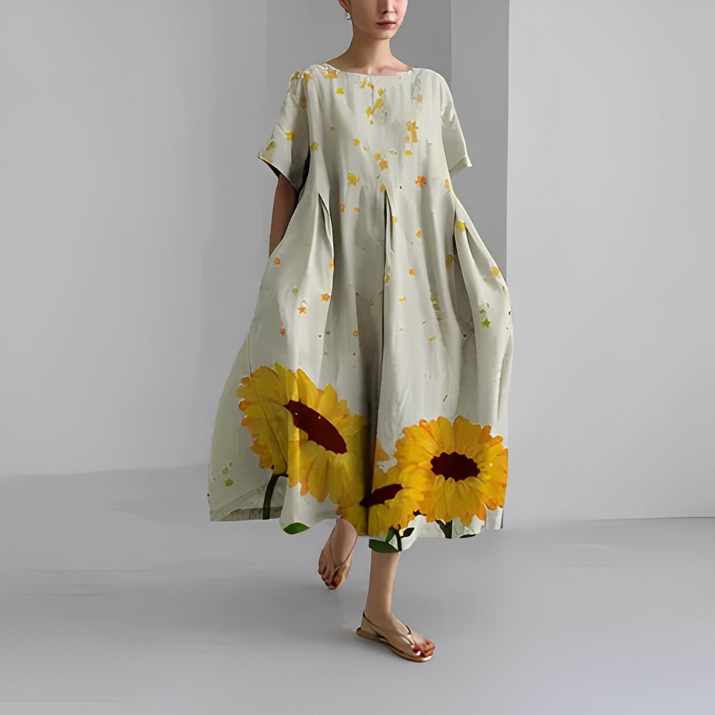 Women's Flowy Summer Maxi Dress