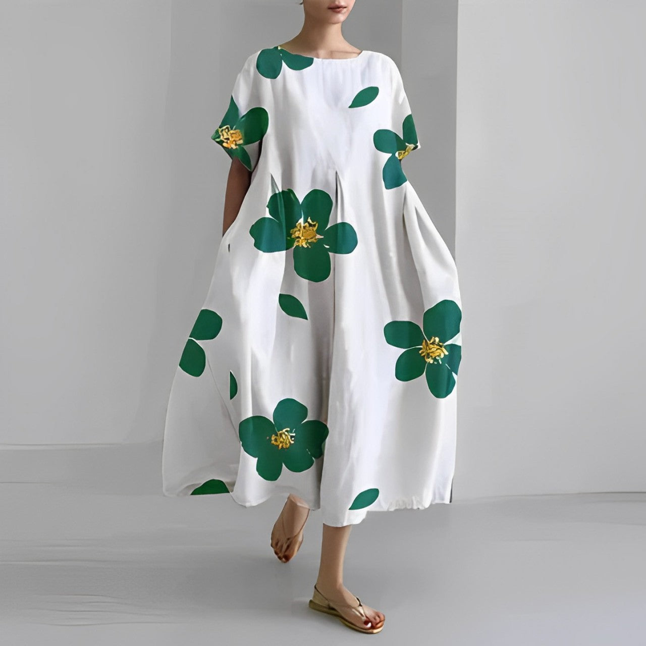 Women's Flowy Summer Maxi Dress