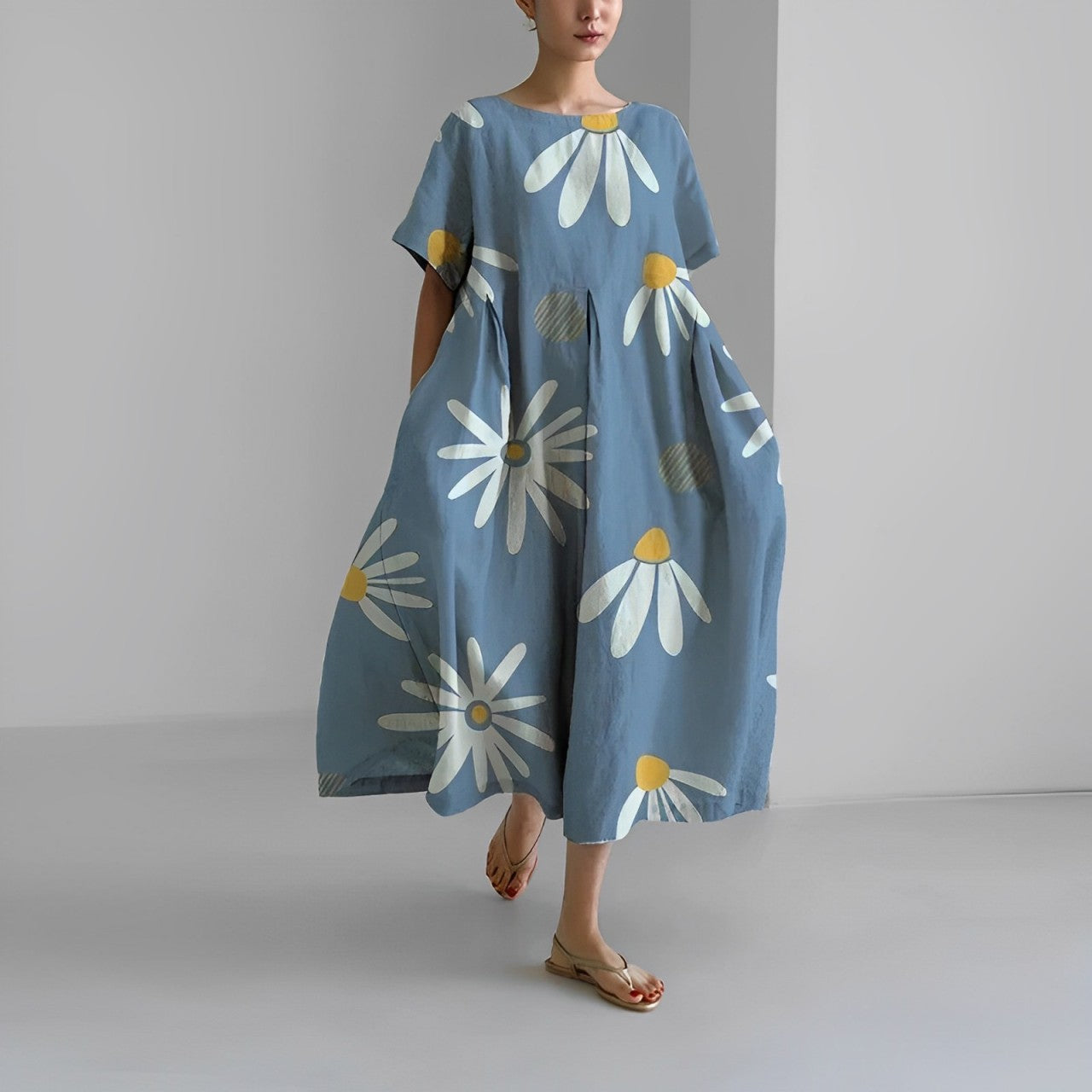 Women's Flowy Summer Maxi Dress