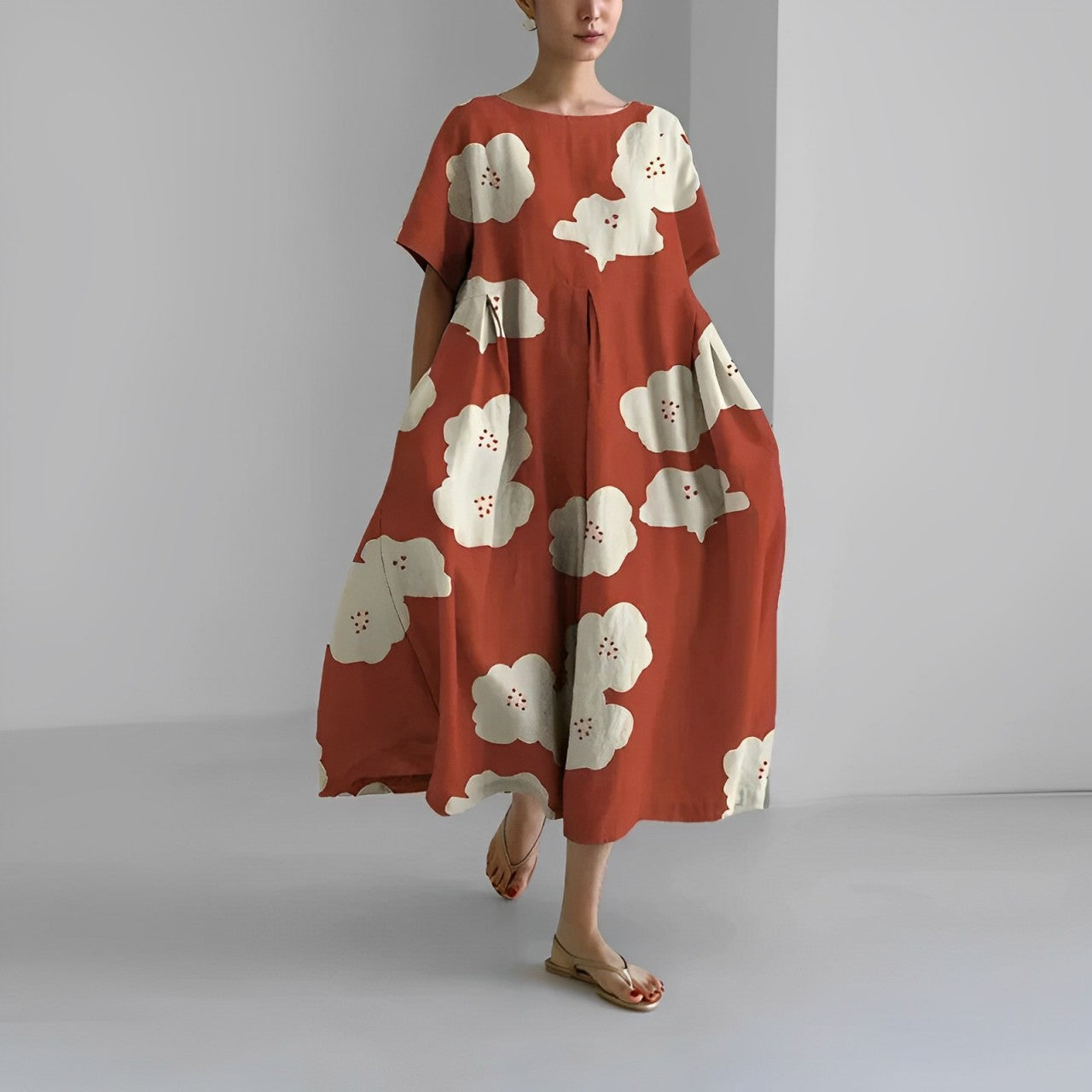 Women's Flowy Summer Maxi Dress