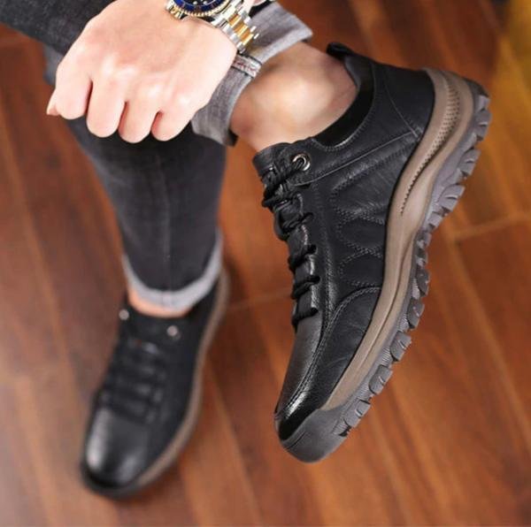 Handcrafted Leather Comfort Shoes for Men