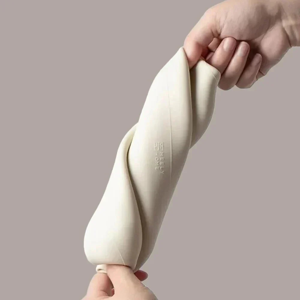 Light Beige Silicone Tissue Box Cover