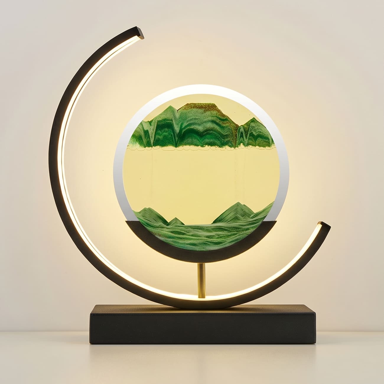 3D Sand Shell Table Lamp with Soft LED Lighting