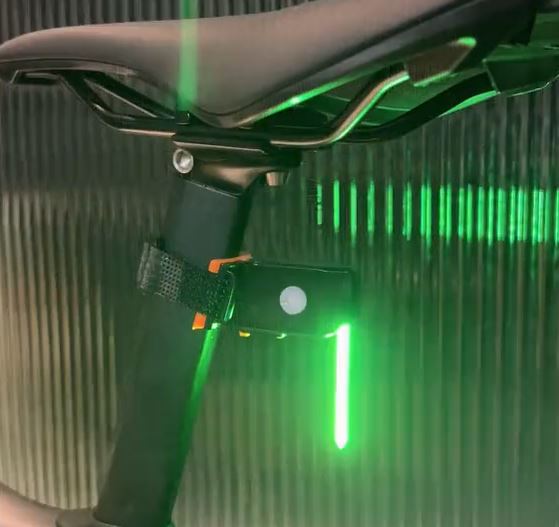 High Visibility Bicycle Light for Day and Night Riding