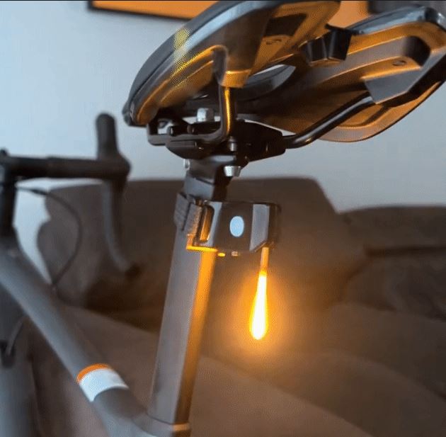 High Visibility Bicycle Light for Day and Night Riding