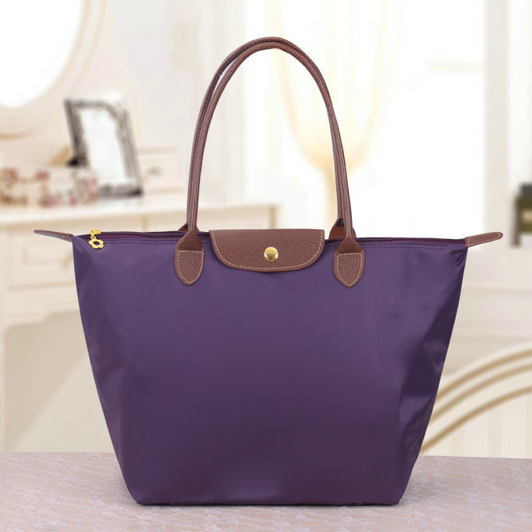 Oxford Style Faux Leather Crossbody Bag for Everyday Use