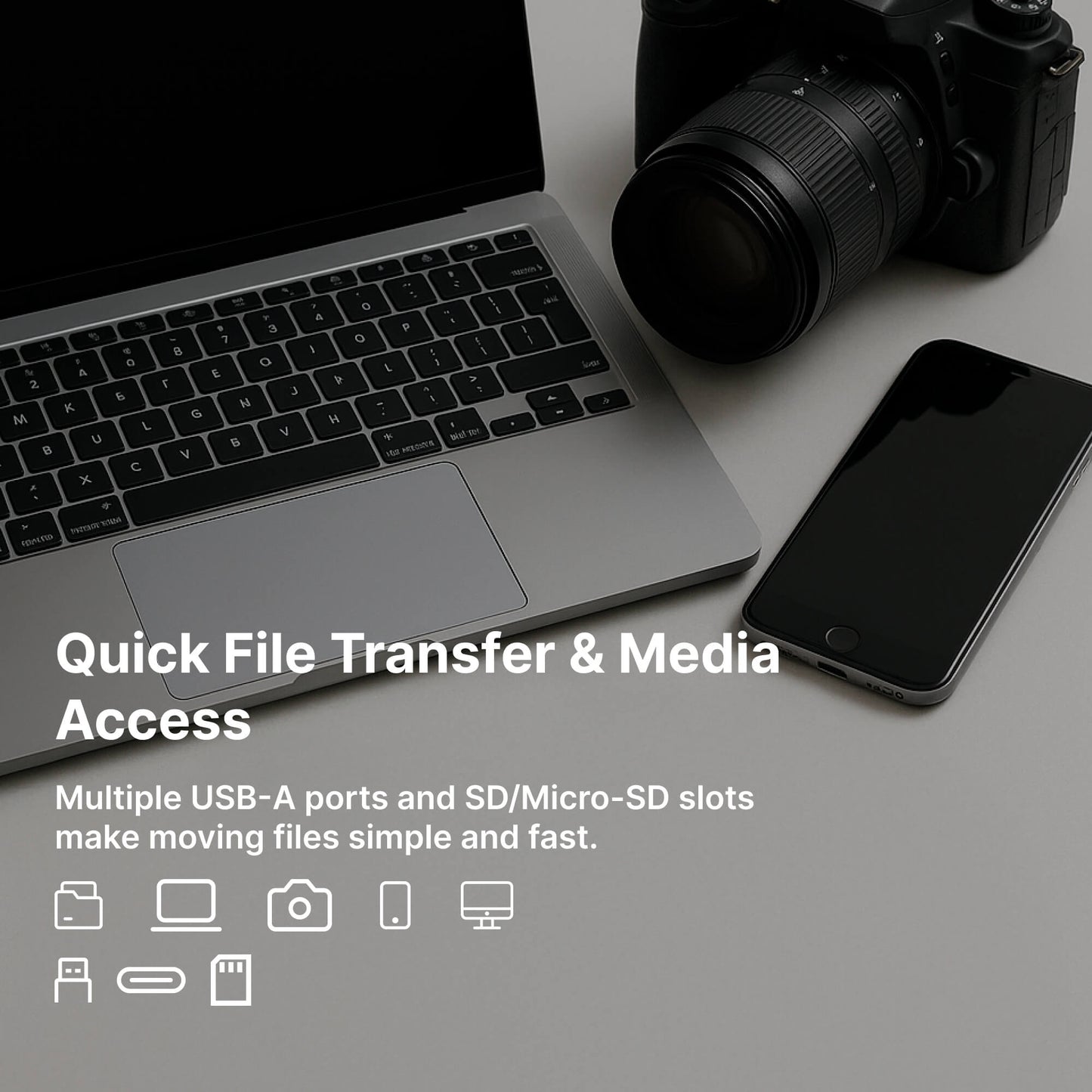 7-in-1 USB-C Hub with 4K HDMI and Fast Charging