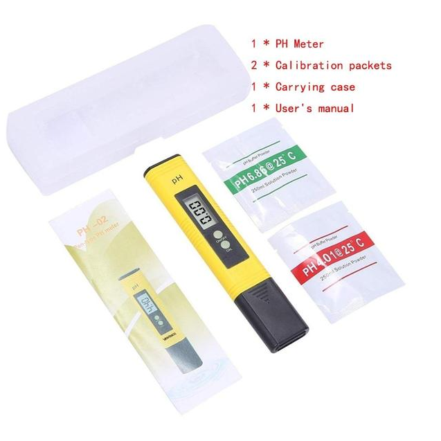 pH Meter with 0.01 Resolution for Accurate Water Testing