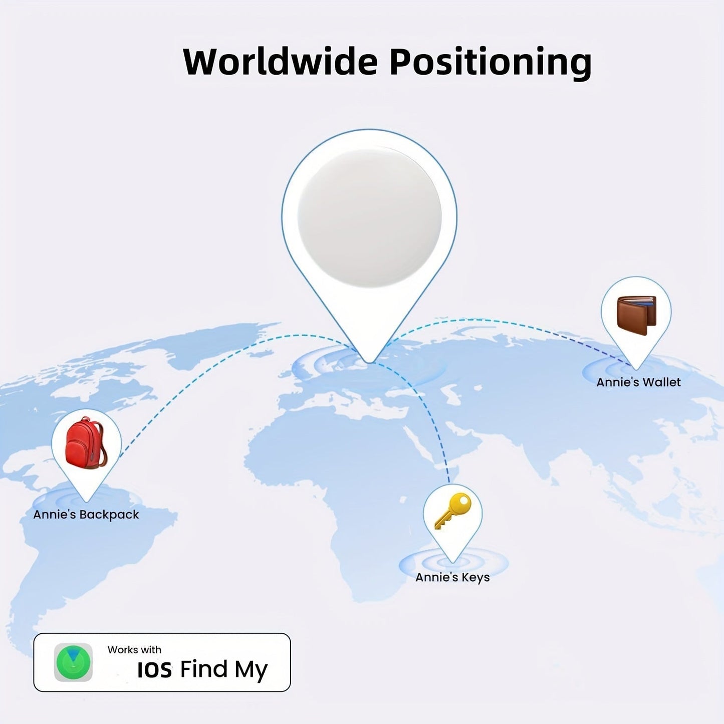 Battery Operated GPS Tracker for Valuables