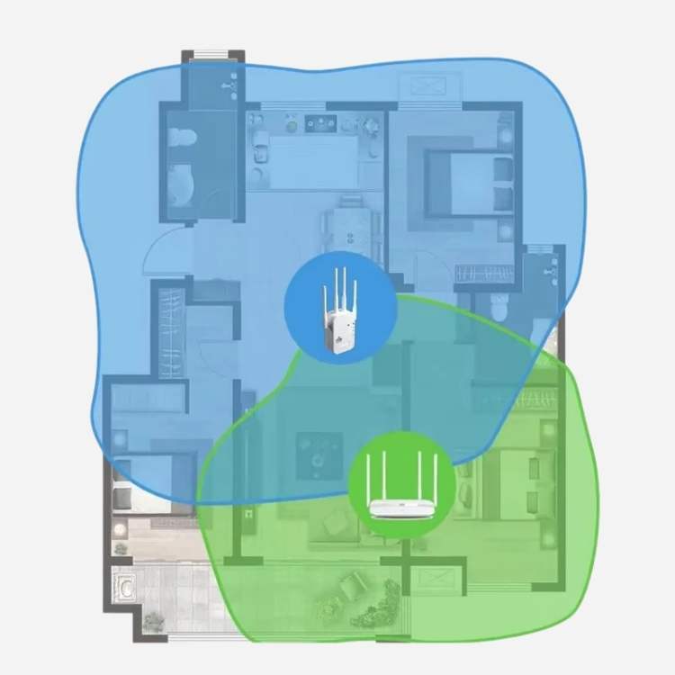 Long-Range Dual-Band 5G Outdoor WiFi Booster