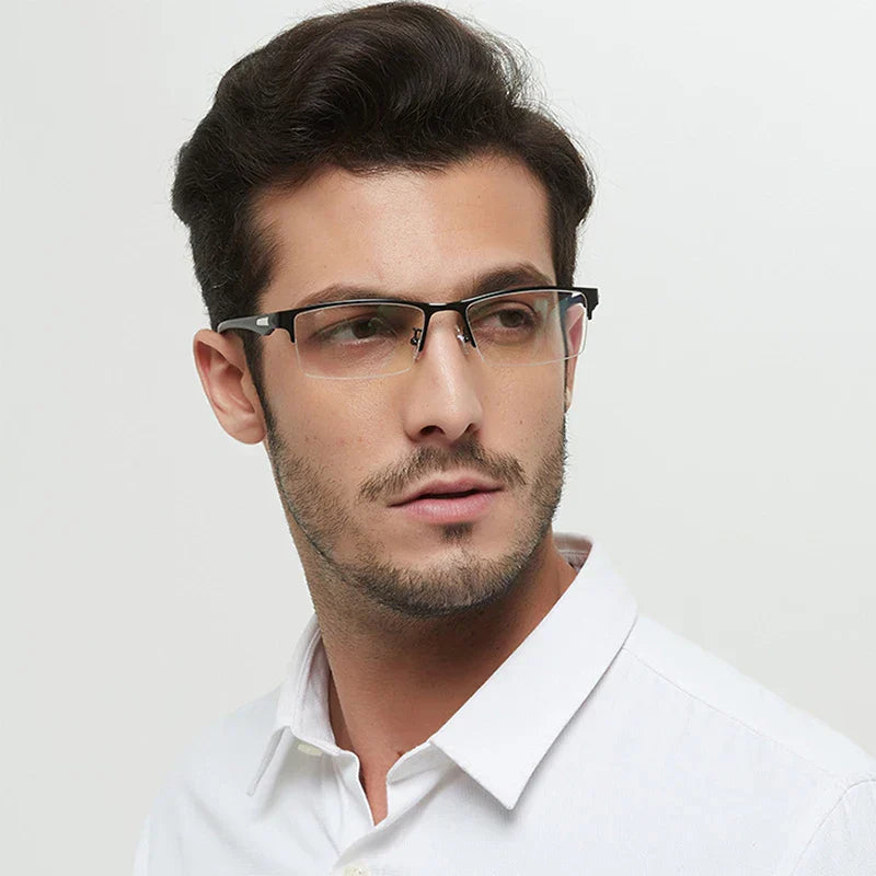 Progressive Photochromic Reading Glasses with Blue Light Filter