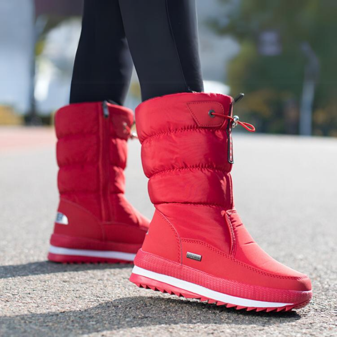 Waterproof Non-Slip Ankle Boots with Zipper