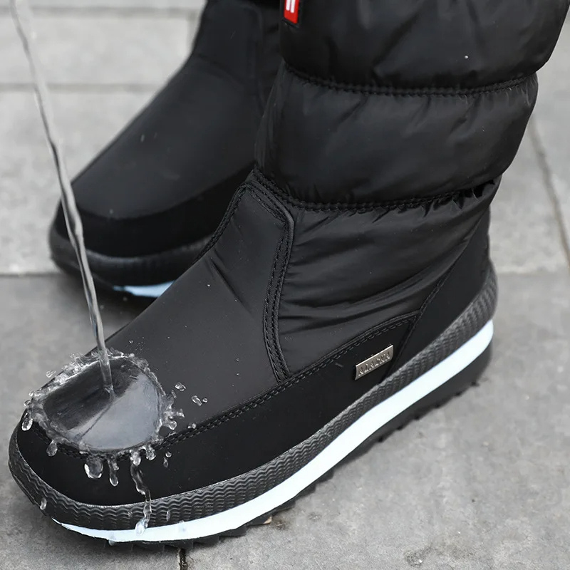 Waterproof Non-Slip Ankle Boots with Zipper
