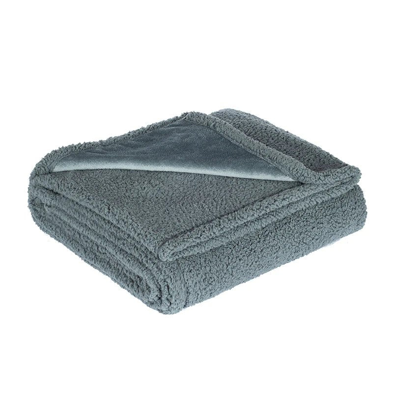 Soft Waterproof Blanket for Bed and Sofa Protection
